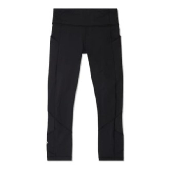 Lululemon: Pace Rival Mid-Rise Crop 22" legging - Black - Size 8 - Picture 3 of 6